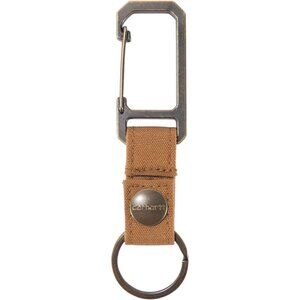 Unisex-adult Key Keeper, Key Ring Holder With Self-locking Metal Gate Clip